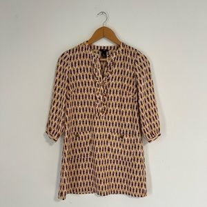 Purple and Gold H&M dress